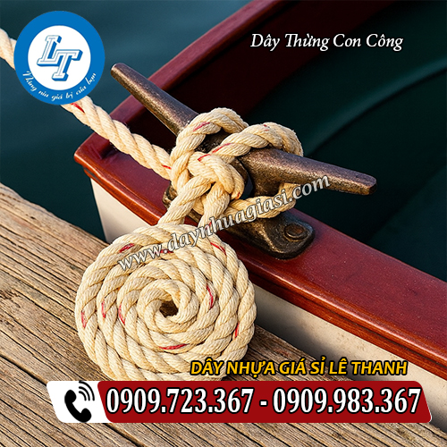 dây thừng con công dùng neo buộc ghe tàu dây thừng con công dùng neo buộc ghe tàu