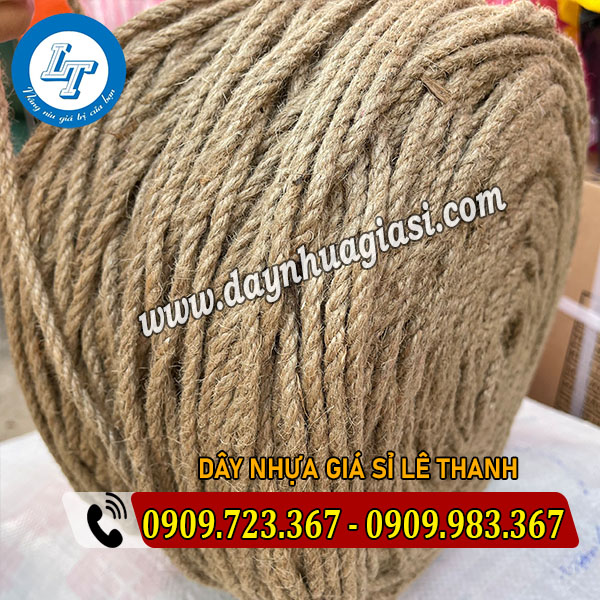 BÁN SỈ RẺ DÂY CHÃO CHẤT LƯỢNG dây thừng nâu