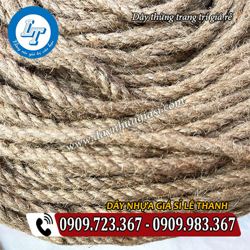 dây thừng trang trí màu nâu bề mặt thô ráp dây thừng trang trí màu nâu bề mặt thô ráp