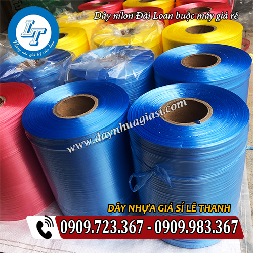đủ màu đẹp dây nilon đài loan buộc máy giá rẻ đủ màu đẹp dây nilon đài loan buộc máy giá rẻ