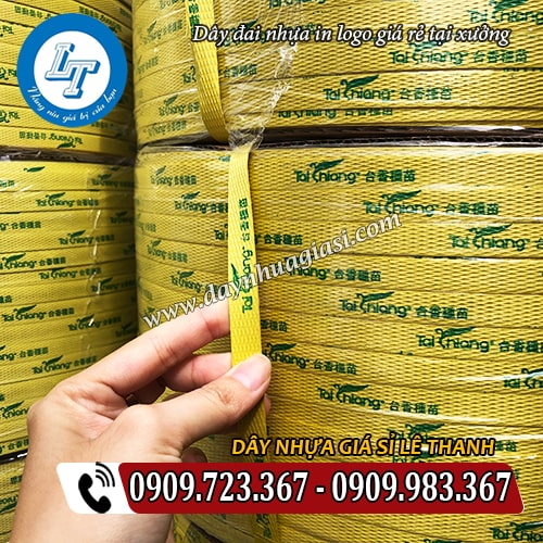 giá bán dây đai nhựa in logo rẻ theo số lượng đặt mua giá bán dây đai nhựa in logo rẻ theo số lượng đặt mua