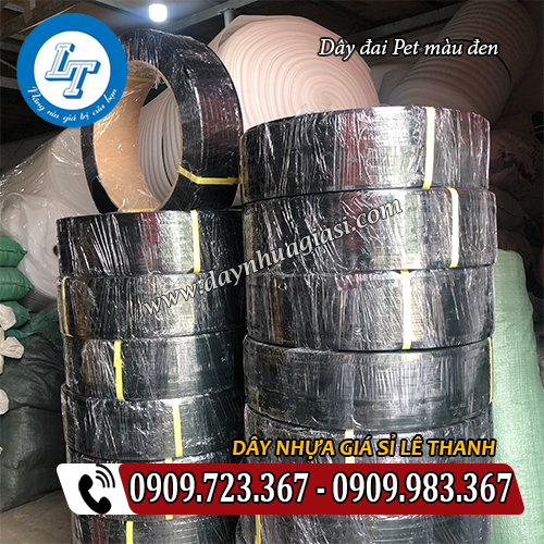 giá bán dây đai nhựa pet màu đen rẻ tại xưởng sản xuất giá bán dây đai nhựa pet màu đen rẻ tại xưởng sản xuất