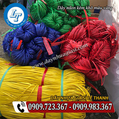 giá sỉ dây nilon kẽm khô màu vàng rẻ nhất giá sỉ dây nilon kẽm khô màu vàng rẻ nhất
