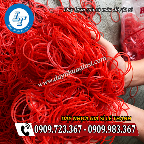 giá sỉ dây thun màu đỏ rẻ theo số lượng giá sỉ dây thun màu đỏ rẻ theo số lượng