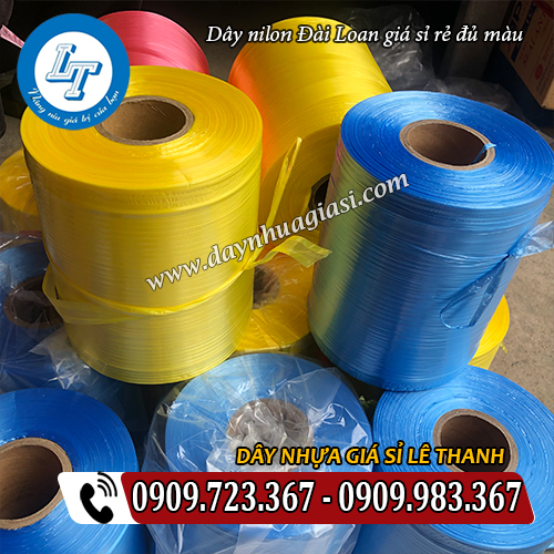 giá sỉ rẻ dây nilon đài loan đủ màu đẹp giá sỉ rẻ dây nilon đài loan đủ màu đẹp