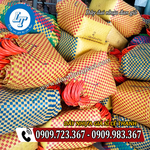 giỏ nhựa quai xách đan lát từ dây nhựa giỏ nhựa quai xách đan lát từ dây nhựa