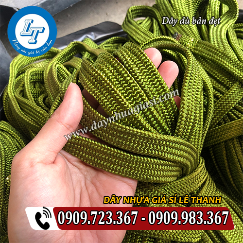 kích thước dây dù bản dẹt đa dạng kích thước dây dù bản dẹt đa dạng
