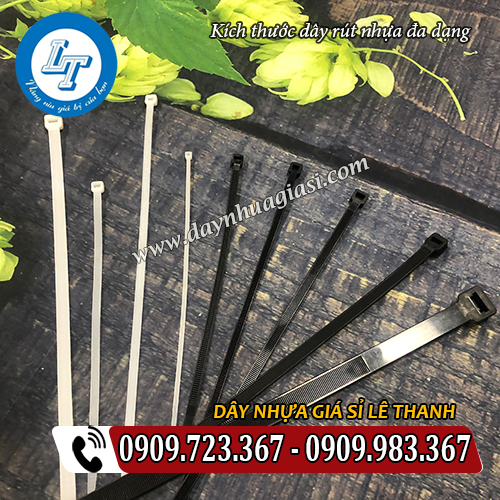 kích thước dây nhựa buộc cáp điện đa dạng kích thước dây nhựa buộc cáp điện đa dạng