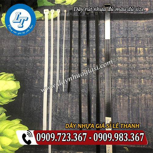 kích thước dây rút nhựa có nhiều kích cỡ kích thước dây rút nhựa có nhiều kích cỡ