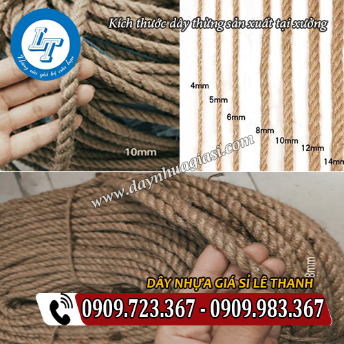 kích thước dây thừng đa dạng tại xưởng kích thước dây thừng đa dạng tại xưởng