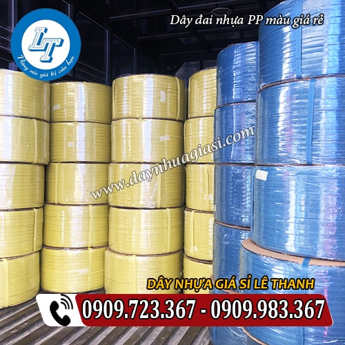 nơi bán dây đai nhựa pp màu giá rẻ nơi bán dây đai nhựa pp màu giá rẻ