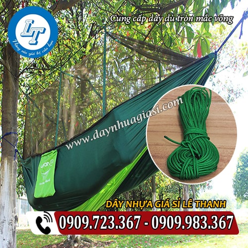 dây dù tròn mắc võng siêu chắc dây dù tròn mắc võng siêu chắc