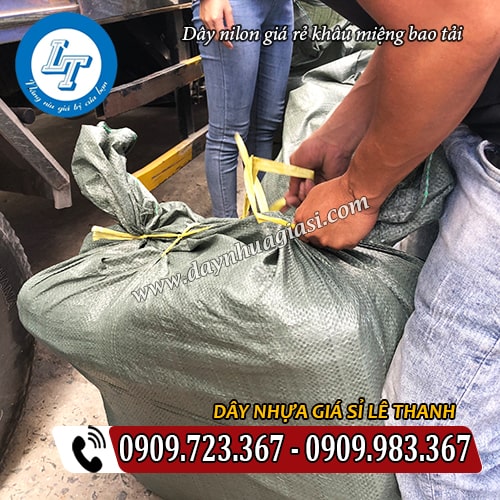 nơi bán dây nilon giá rẻ khâu miệng bao tải nơi bán dây nilon giá rẻ khâu miệng bao tải