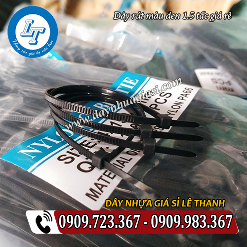 nơi bán dây rút màu đen 1.5 tấc giá rẻ tại xưởng nơi bán dây rút màu đen 1.5 tấc giá rẻ tại xưởng