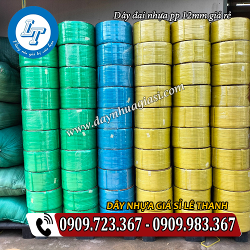 sản xuất dây đai nhựa pp 12mm giá rẻ sẵn kho sản xuất dây đai nhựa pp 12mm giá rẻ sẵn kho