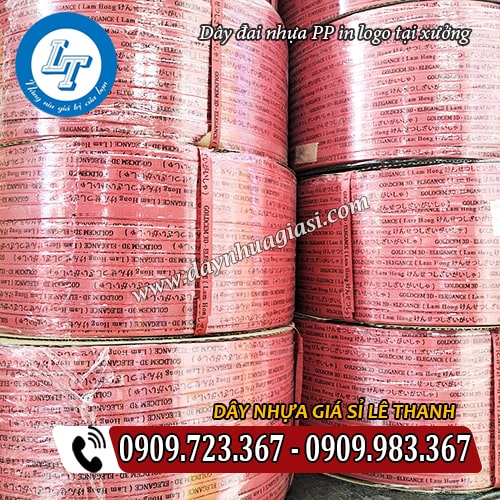 sản xuất dây đai nhựa pp in logo giá rẻ tại xưởng sản xuất dây đai nhựa pp in logo giá rẻ tại xưởng
