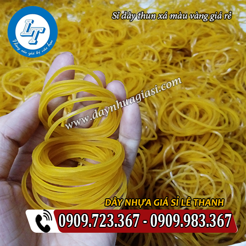 sỉ dây thun xá màu vàng giá rẻ loại tốt sỉ dây thun xá màu vàng giá rẻ loại tốt