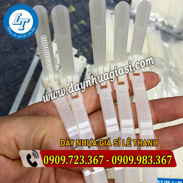 GIÁ SỈ DÂY RÚT THÁO MỞ ĐƯỢC ĐA SẮC MÀU TIỆN LỢ dây rút nhựa tháo mở được