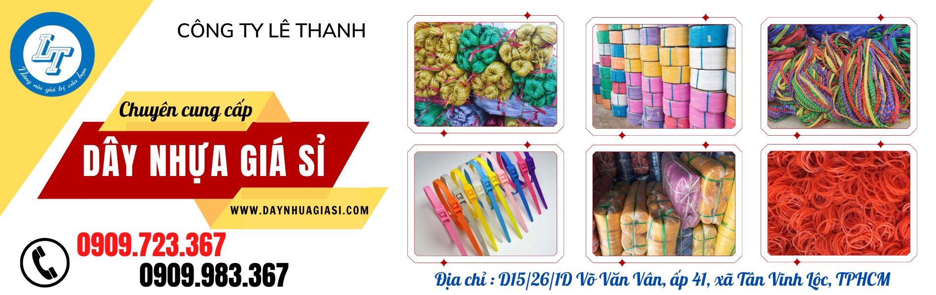 CHUYÊN CUNG CẤP CÁC LOẠI DÂY NHỰA GIÁ SỈ RẺ TOÀN QUỐC
