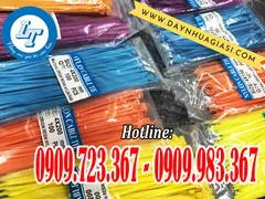 100 sợi dây rút nhựa giá rẻ đóng bịch