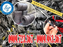 Dây nilon màu đen giá rẻ dạng ống cuộn, dạng bó