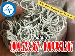 Dây thun trắng sữa giá rẻ hàng xá, đóng bịch