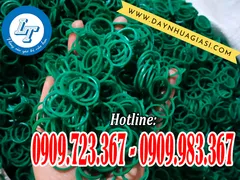Sản xuất dây thun khoanh size tiểu giá rẻ nhiều màu