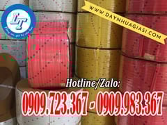 Dây đai in chữ, in logo thương hiệu giá sỉ cạnh tranh