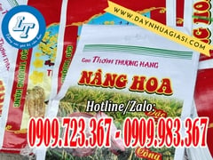 Nhận sản xuất bao tải đựng gạo in logo theo yêu cầu