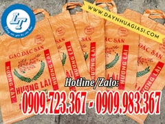 Bán bao tải đựng gạo có quai xách bền chắc dễ vận chuyển