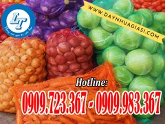 Đủ màu bao tải lưới đựng nông sản giá sỉ