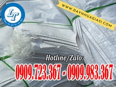 Bán sỉ bao tải trắng đựng gạo, nhận in logo theo yêu cầu