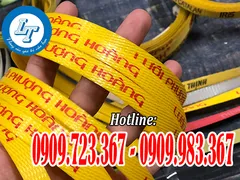 Dây đai nhựa đóng thùng hàng giá rẻ in logo