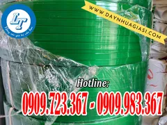 DÂY ĐAI PET XANH LÁ TRƠN GIÁ RẺ CUỘN 20KG