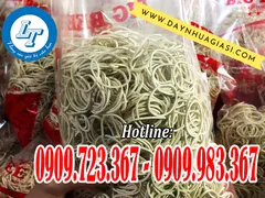 DÂY THUN 500GR GIÁ RẺ ĐÓNG BỊCH TIỆN LỢI