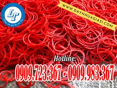 Mua dây thun màu đỏ giá rẻ xuất xưởng