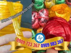 Mua sỉ dây nilon nhiều màu dùng cột bánh tết