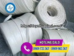 Báo giá sỉ dây nilon ống 2kg màu trắng 1 bao 10 cuộn