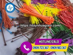 Nguồn sỉ dây thít nhựa đủ màu buộc cây cảnh