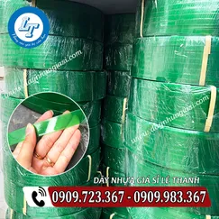 DÂY ĐAI PET XANH TRƠN