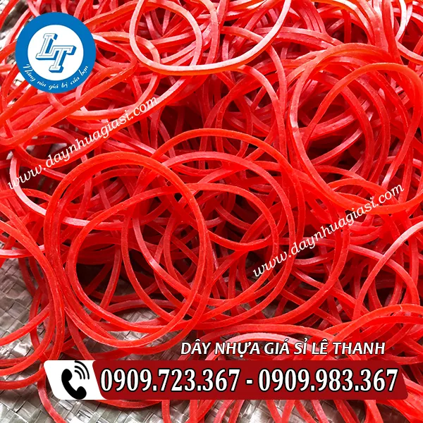 DÂY THUN MÀU ĐỎ