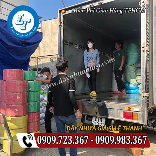 DÂY ĐAI PP MÀU TRẮNG TRONG