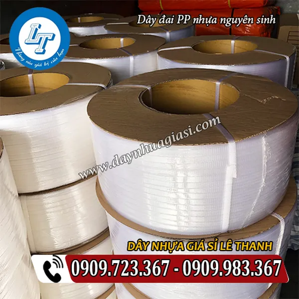 DÂY ĐAI PP NHỰA NGUYÊN SINH