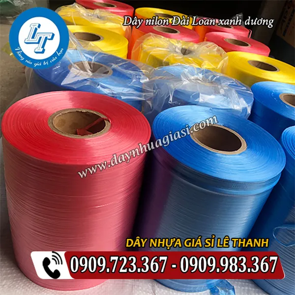 DÂY NILON ĐÀI LOAN MÀU XANH DƯƠNG