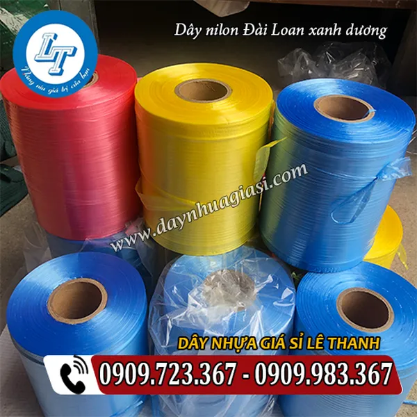 DÂY NILON ĐÀI LOAN MÀU XANH DƯƠNG