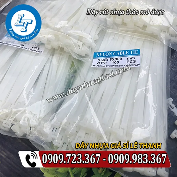 DÂY RÚT NHỰA THÁO MỞ ĐƯỢC