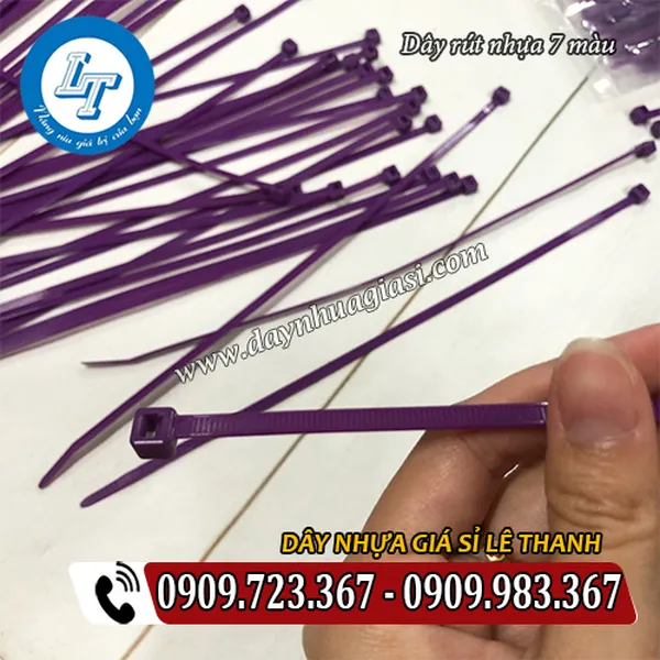 DÂY RÚT NHỰA 7 MÀU