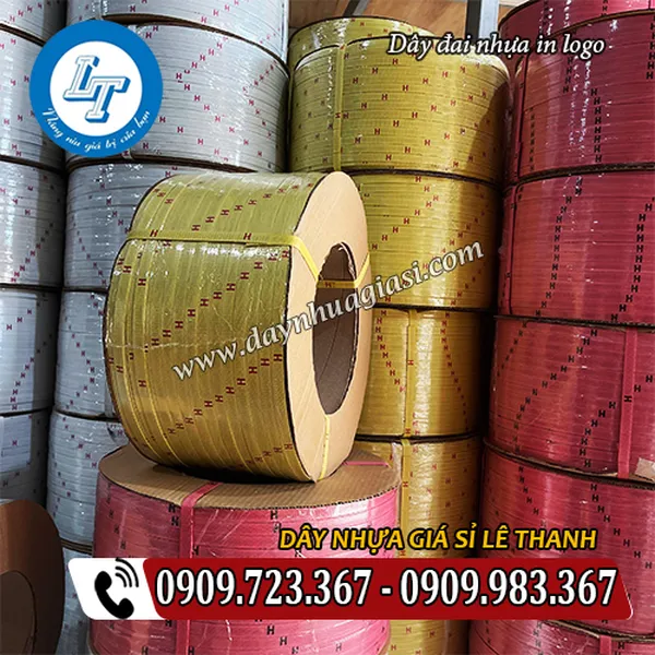 DÂY ĐAI NHỰA IN LOGO