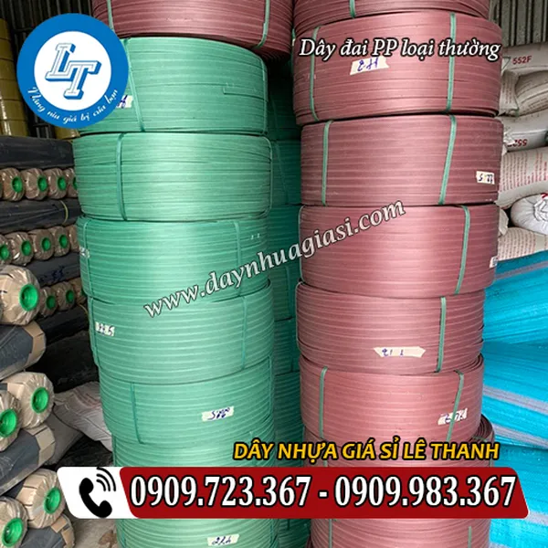 DÂY ĐAI NHỰA PP LOẠI THƯỜNG