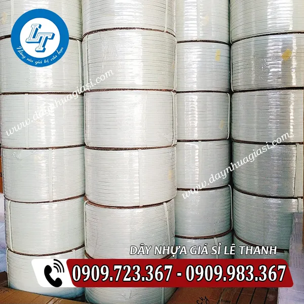 DÂY ĐAI PP MÀU TRẮNG